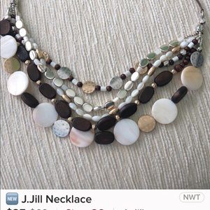 J Jill necklace with adjustable straps